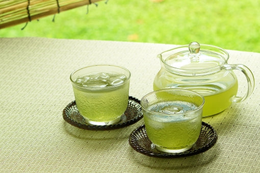 Iced Green Tea with Tea Bags