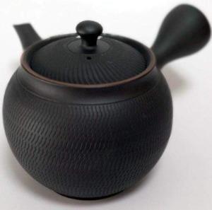 japanteaonline Dark Brown Designer Teapot